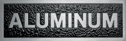 Satin Aluminum Plaque